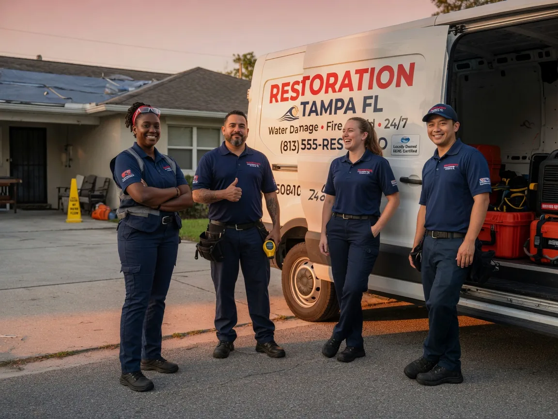 Water Damage Restoration company in Icard, NC